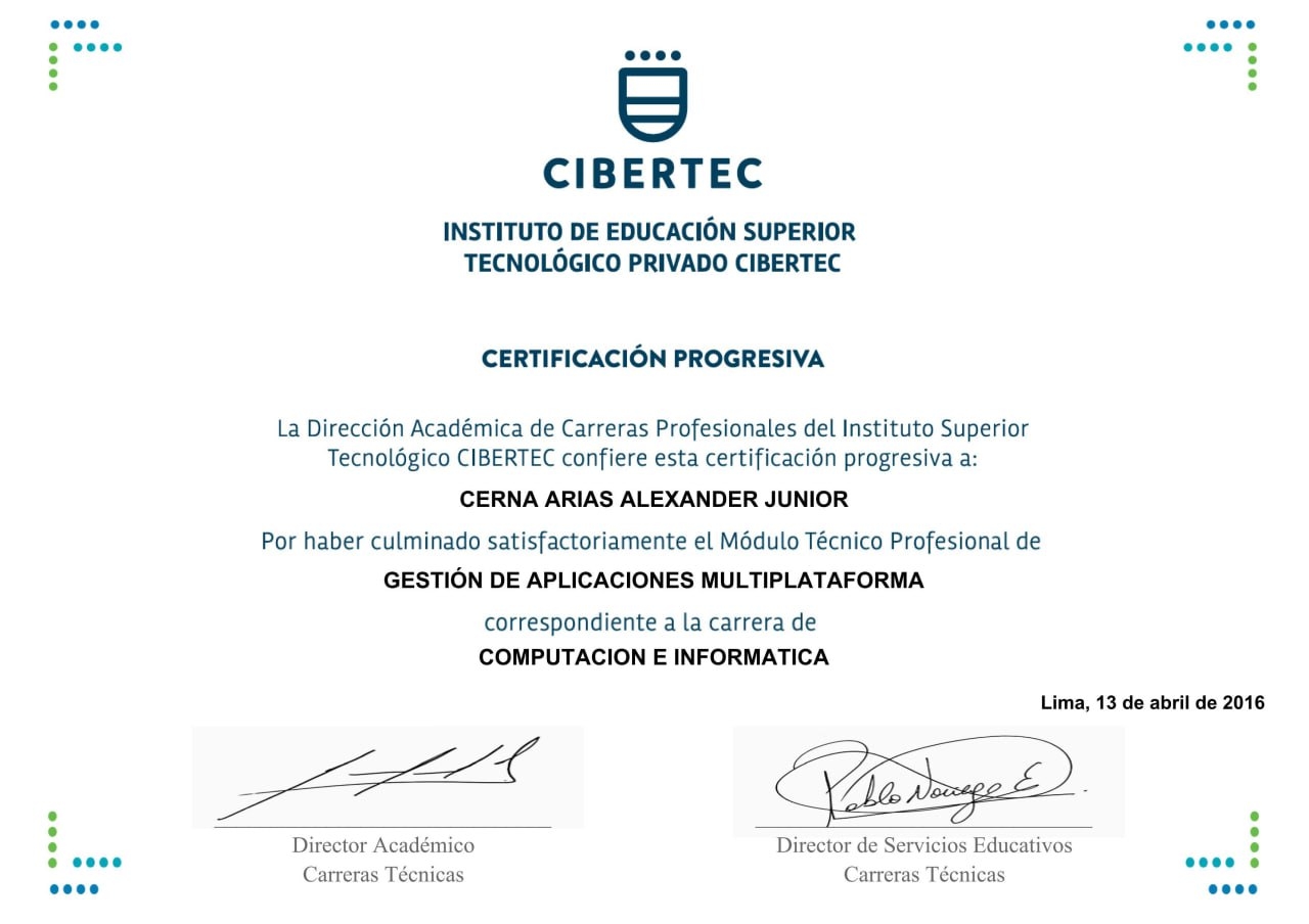 Certificado 4