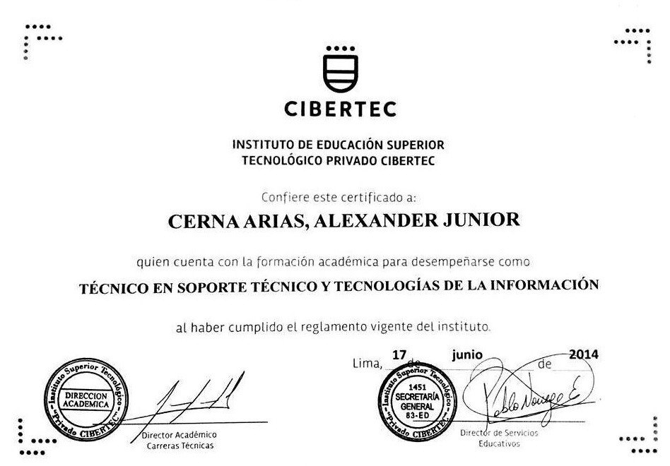 Certificado 6